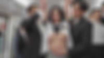 Karina - public nude