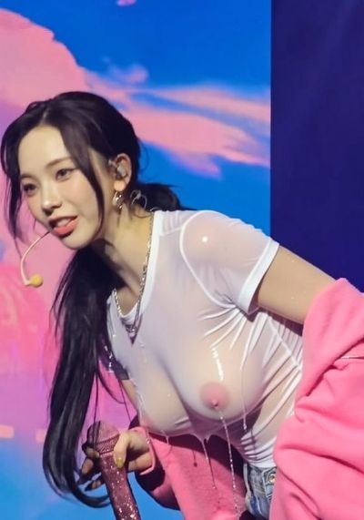 Karina - shows boobs