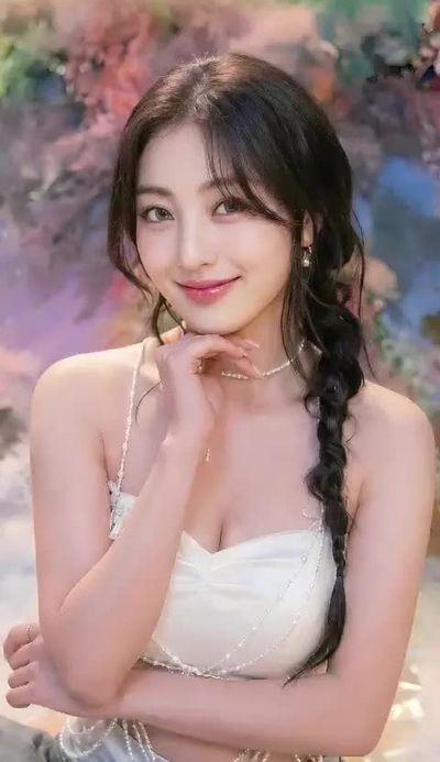 Jihyo - shows boobs