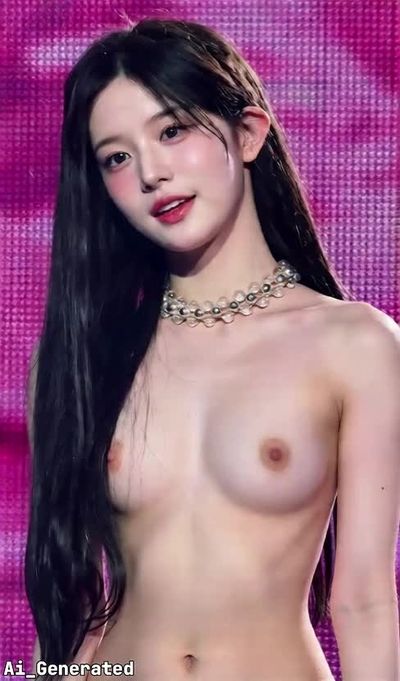 Minju - shows tits